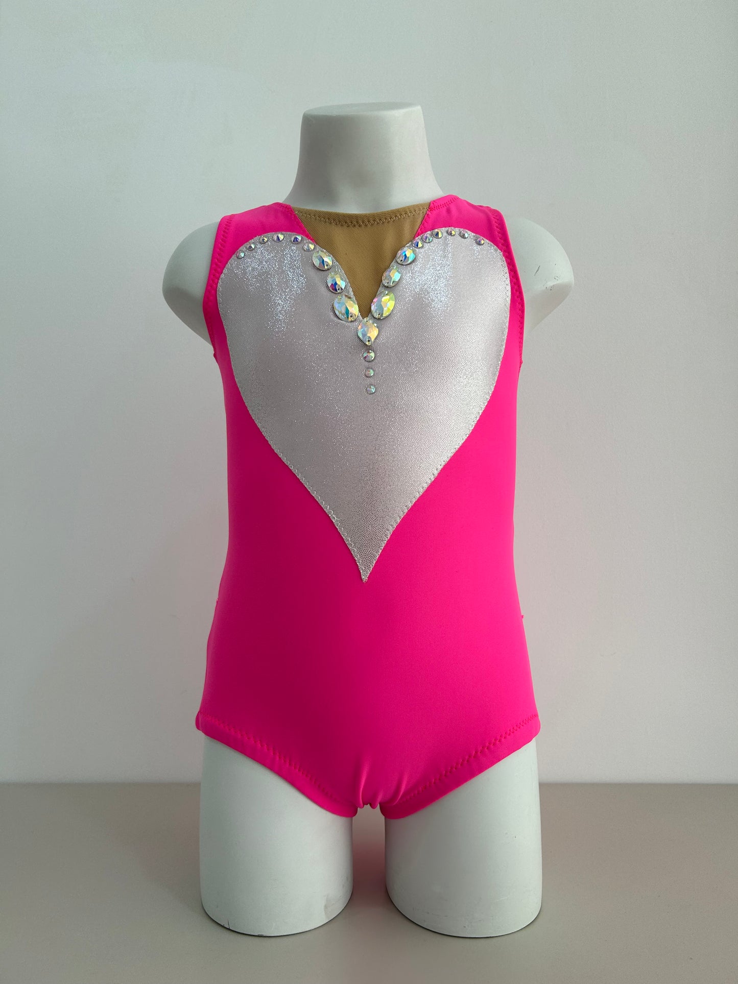 Maillot rosa flúor ~ Talla 6