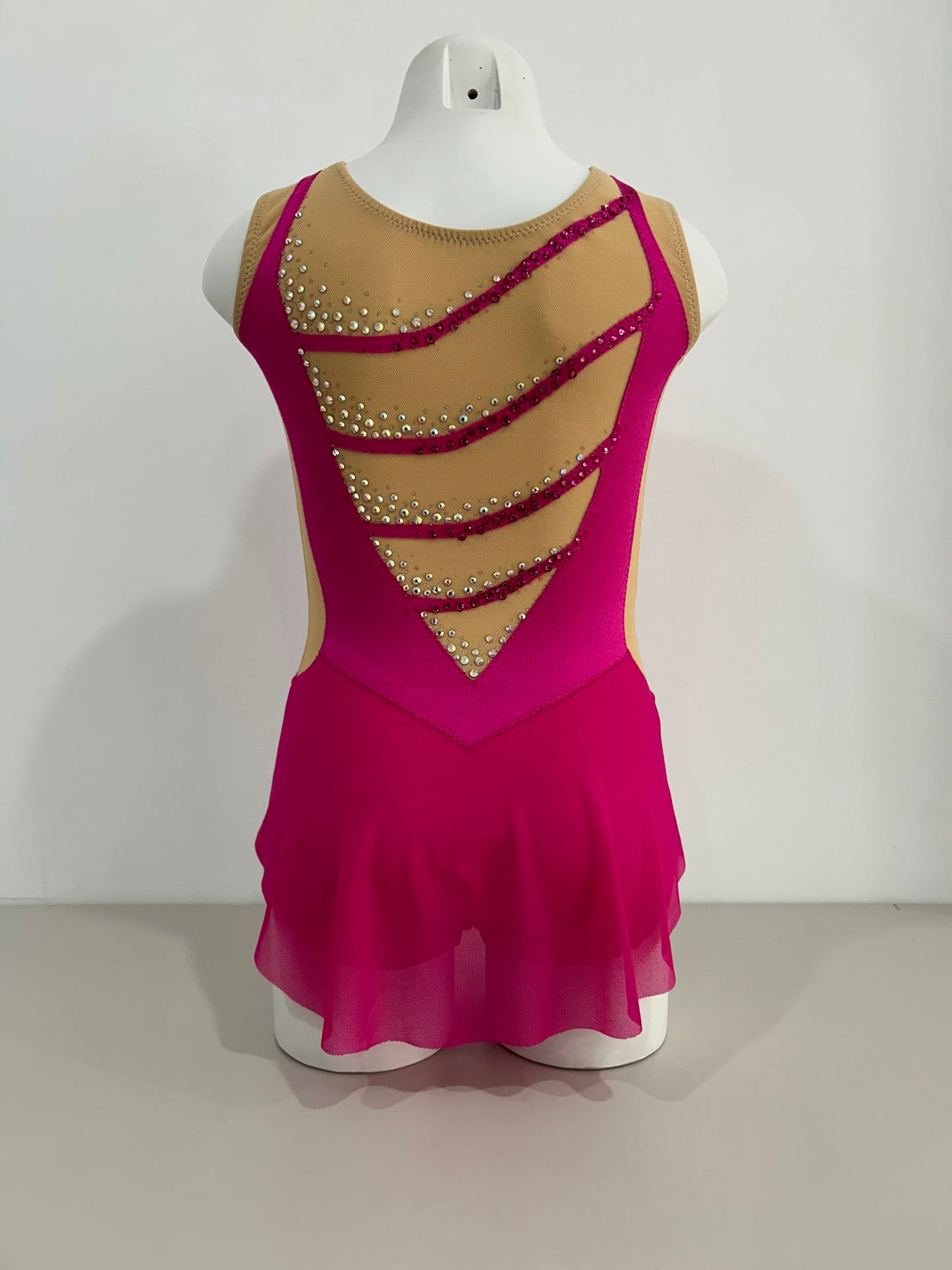 Maillot fucsia y rosa ~ Talla 10