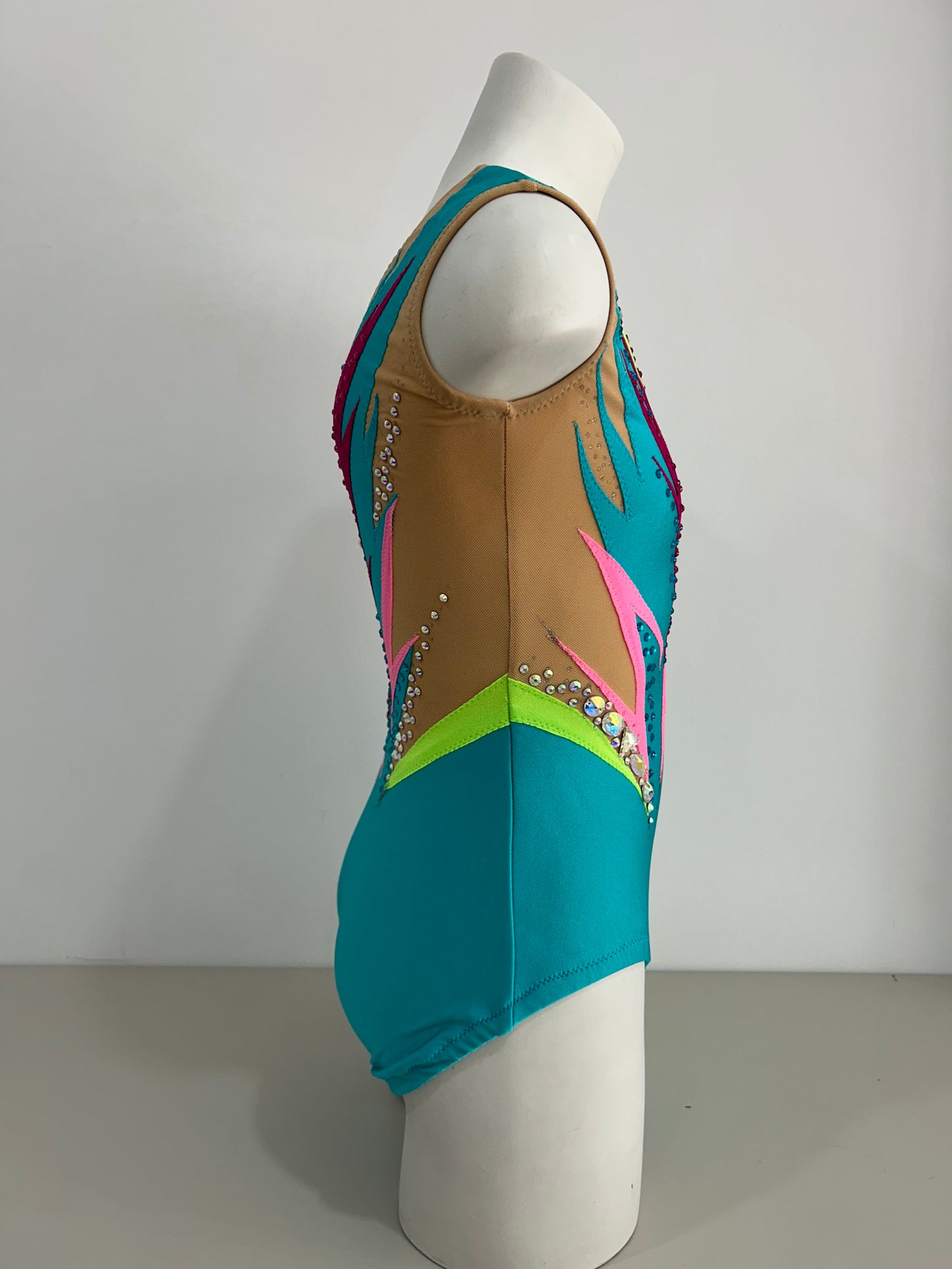 maillot competicion gimnasia ritmica en madrid y online malla mallas mayot mayots maiot maiots mallots en venta comprar online shaer azul rosa verde