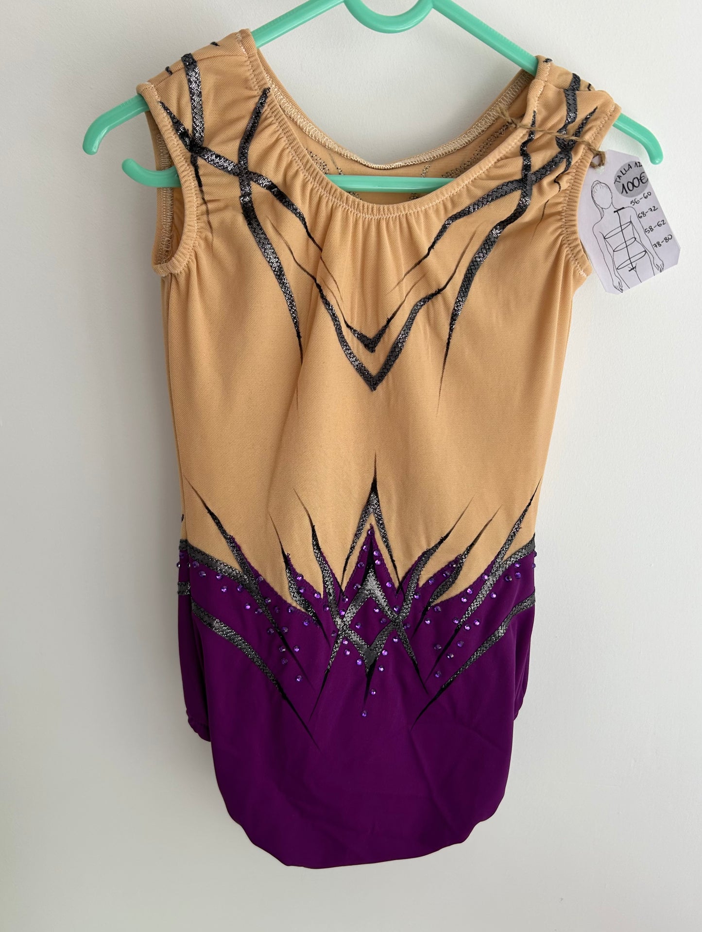 Maillot morado ~ Talla 12