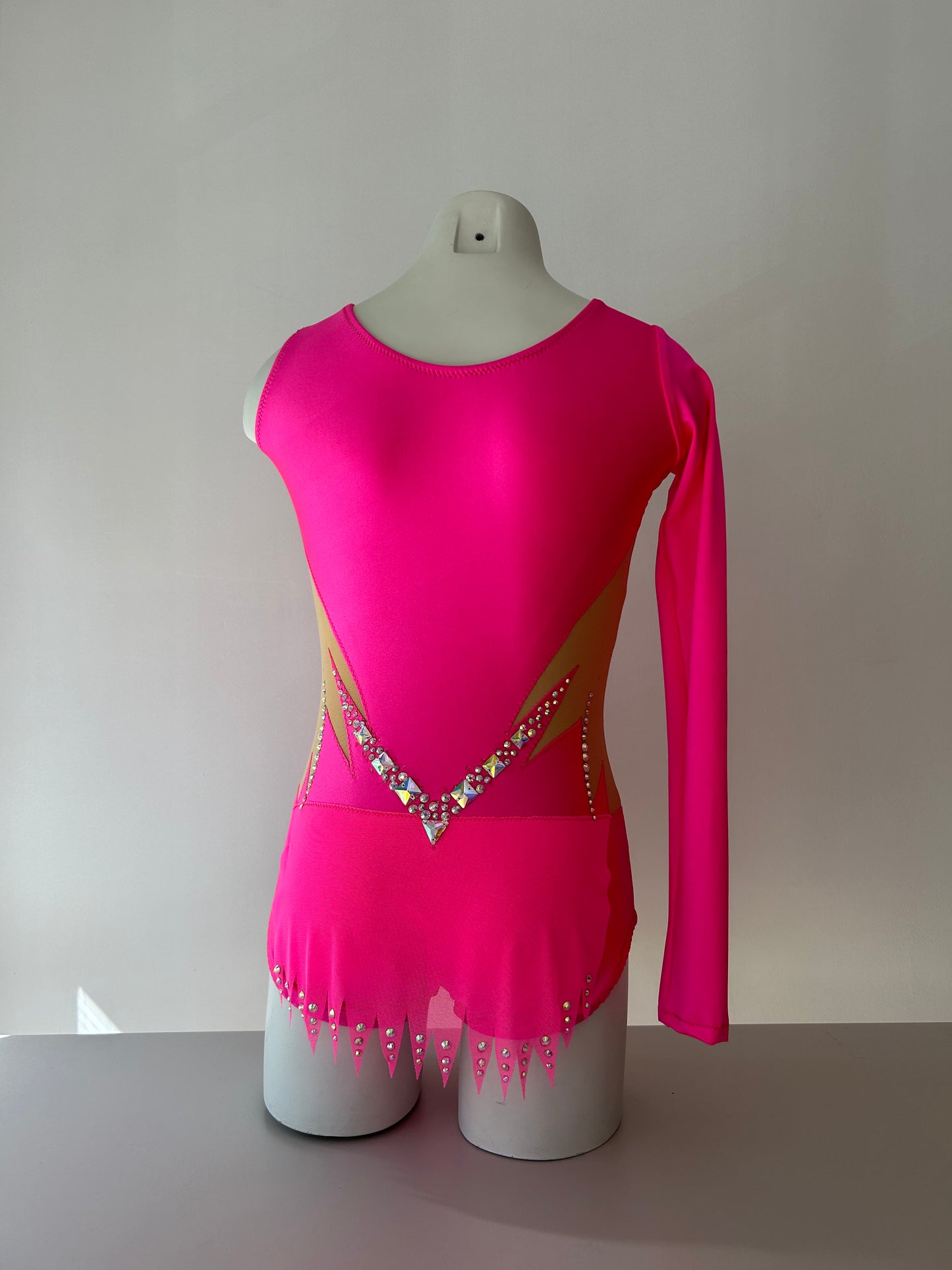 Maillot rosa flúor ~ Talla 14
