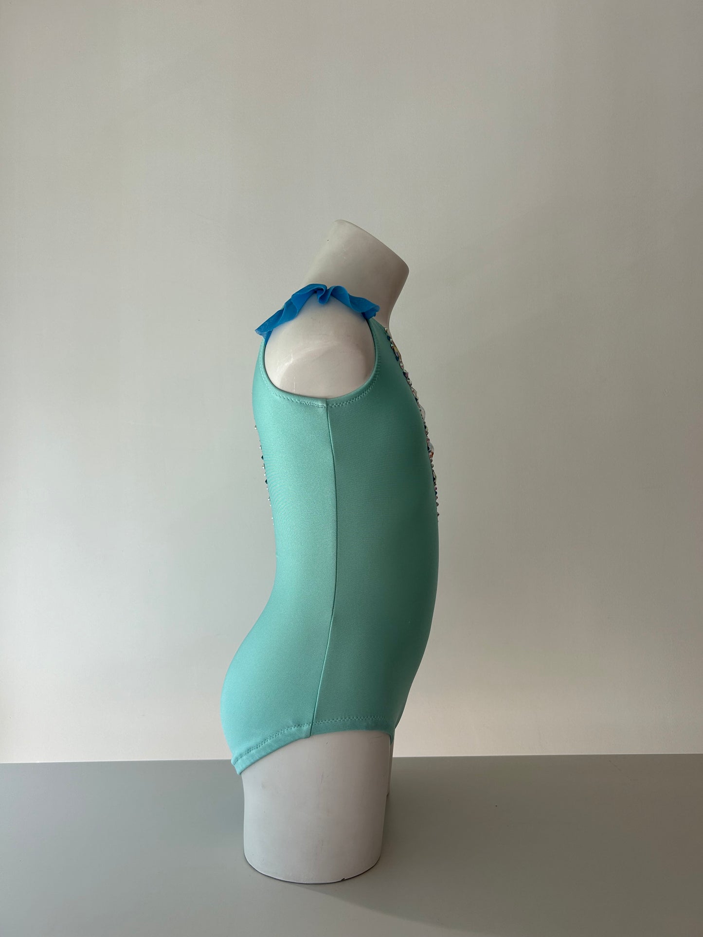 Maillot azul claro degradado ~ Talla 6