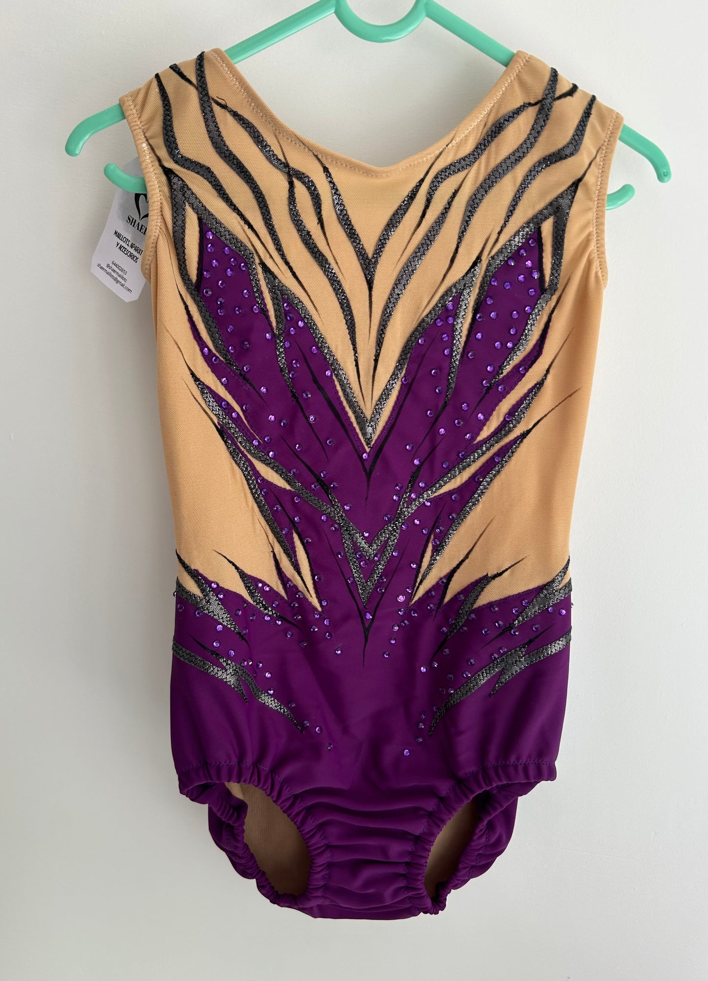 Maillot morado ~ Talla 12