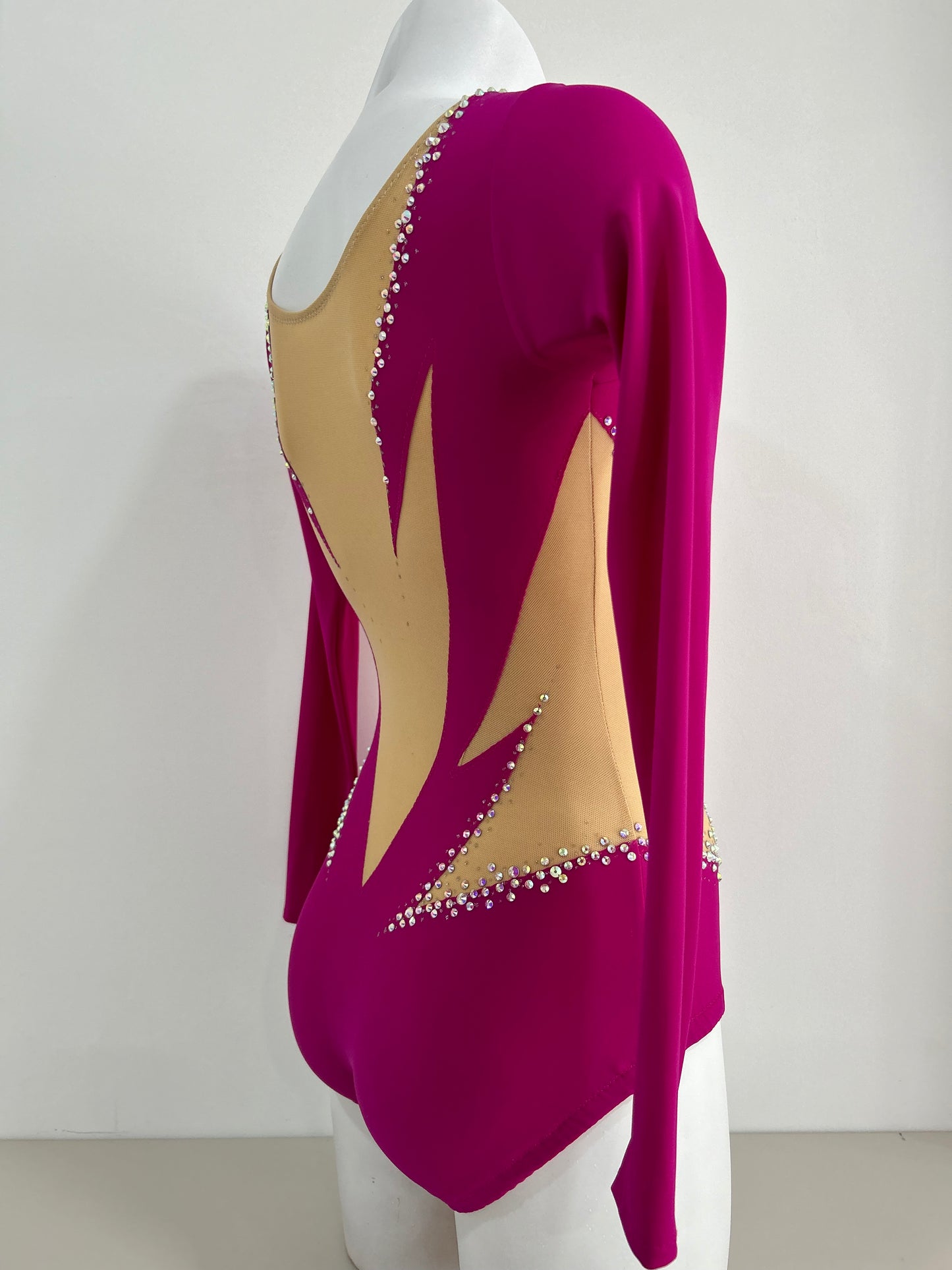 Maillot fucsia oscuro ~ Talla 16