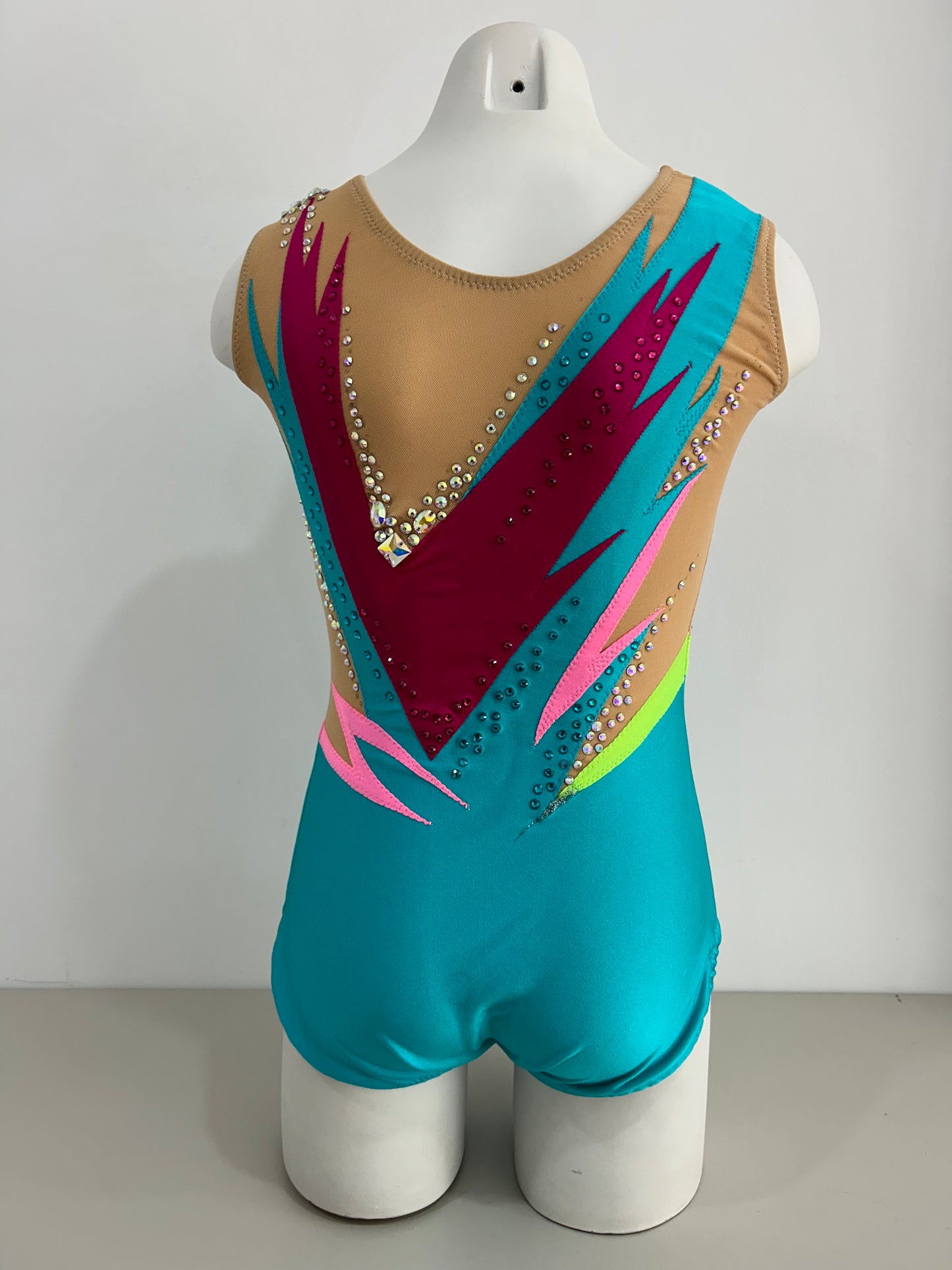 maillot competicion gimnasia ritmica en madrid y online malla mallas mayot mayots maiot maiots mallots en venta comprar online shaer rosa azul verde