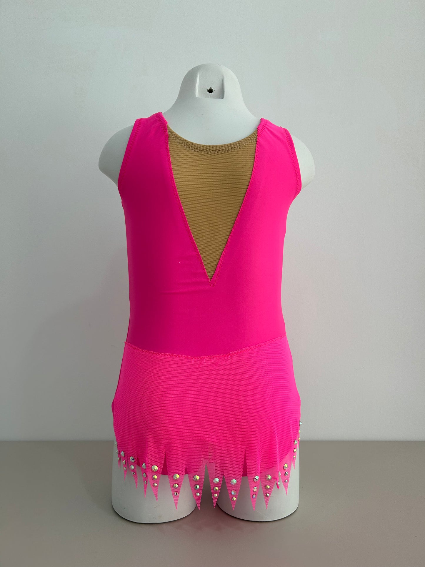Maillot rosa flúor ~ Talla 6