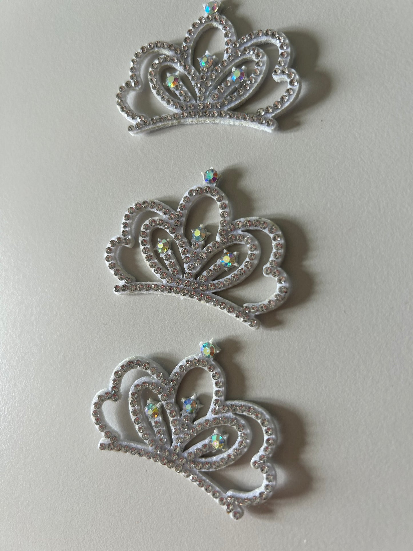 Adorno de moño - coronita princesa