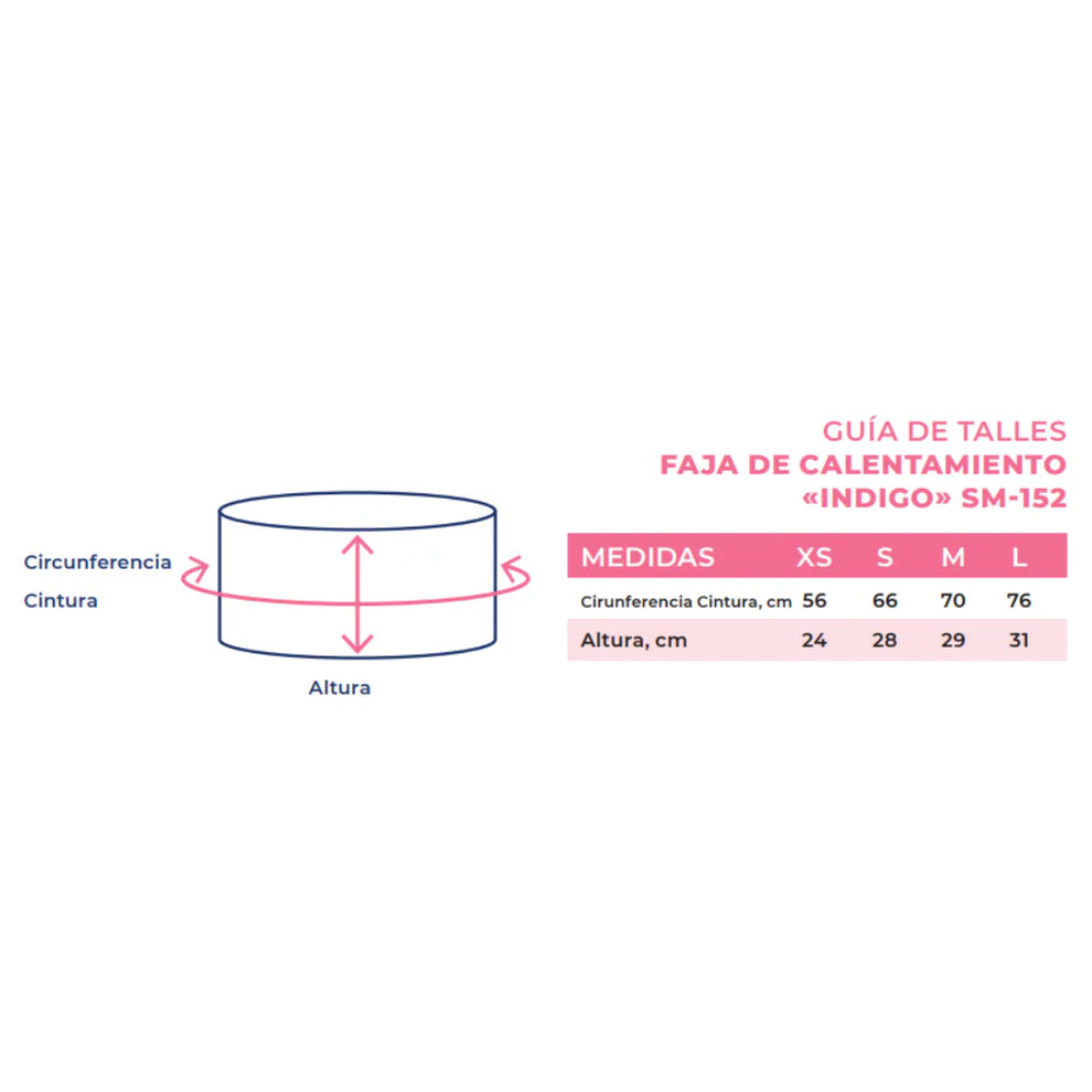 Faja polar Índigo (Rosa,lila, negro)