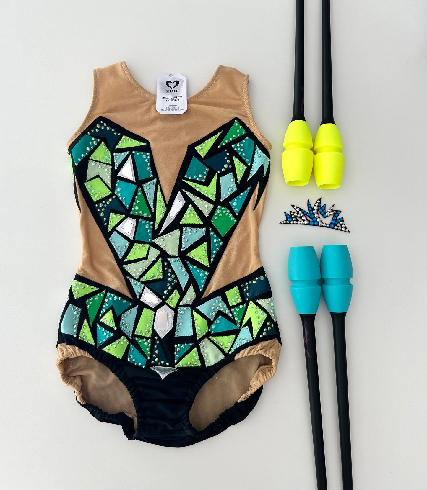 Maillot negro ~ Talla 16