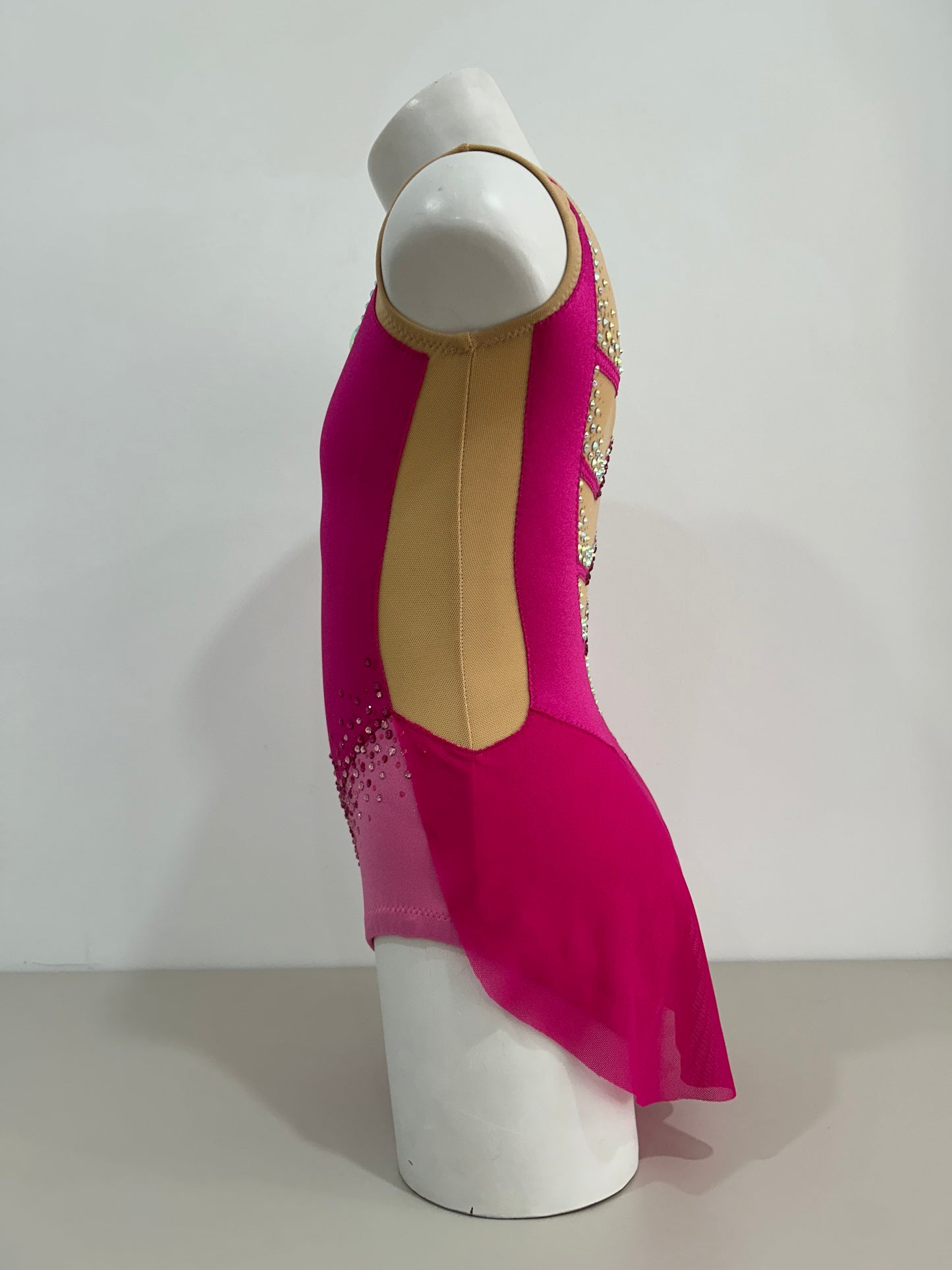 Maillot fucsia y rosa ~ Talla 10