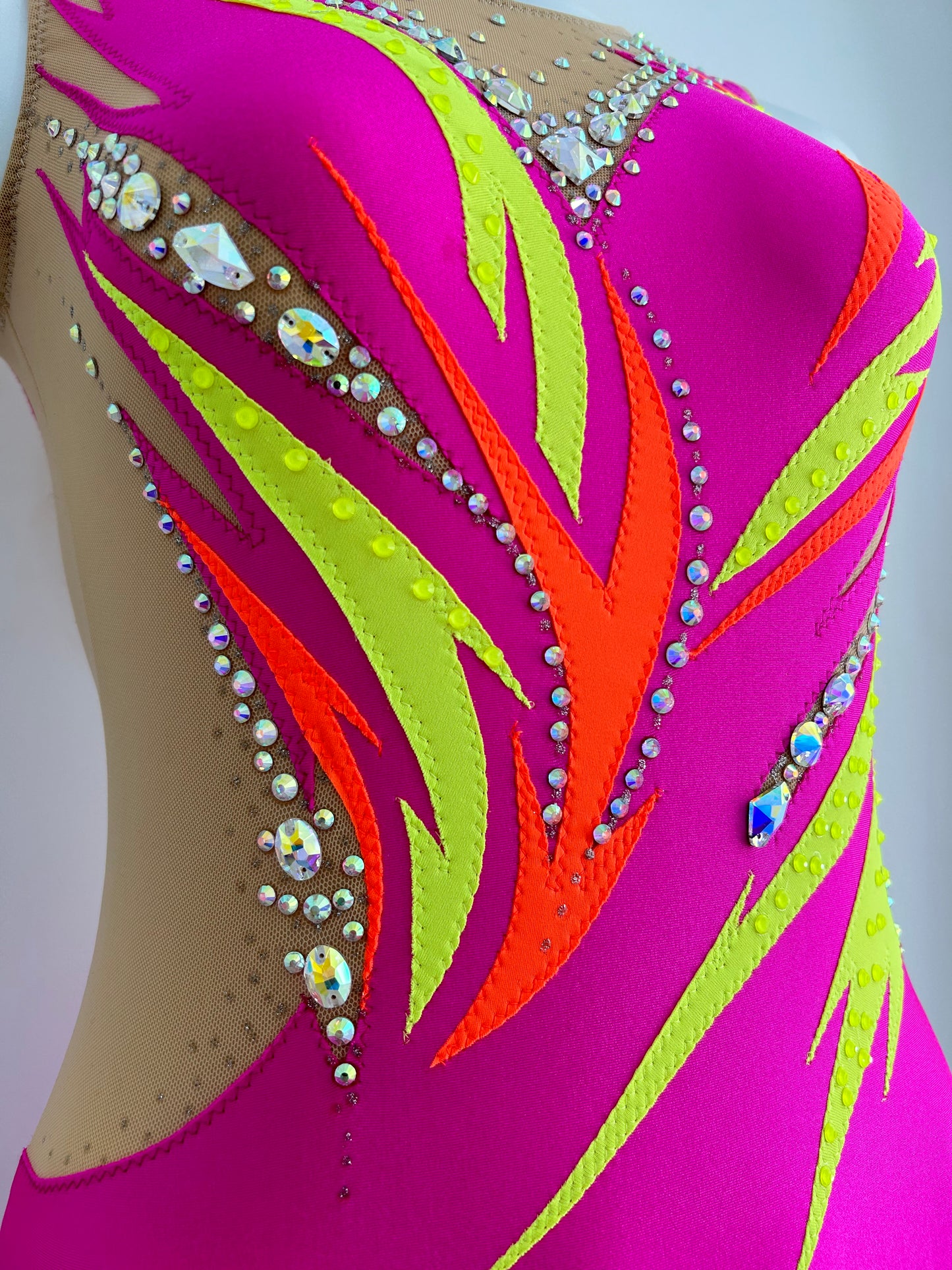 Maillot fucsia fluor ~ Talla S