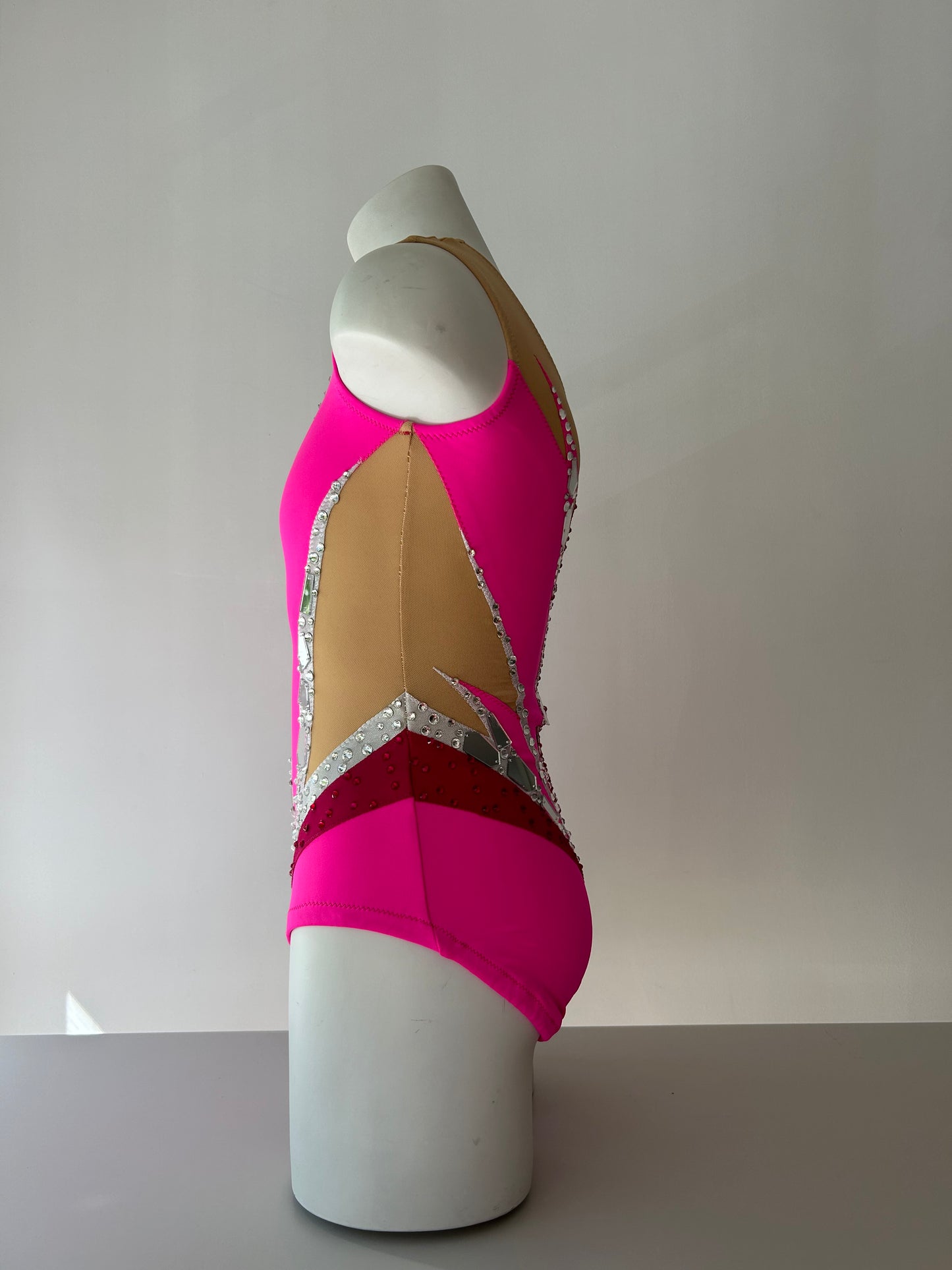 Maillot rosa fluor ~ Talla 12