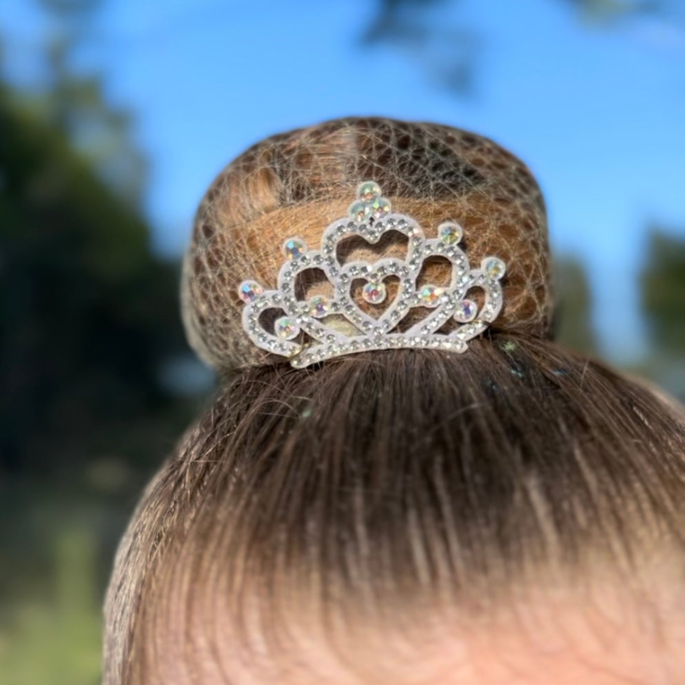 Adorno de moño - coronita princesa