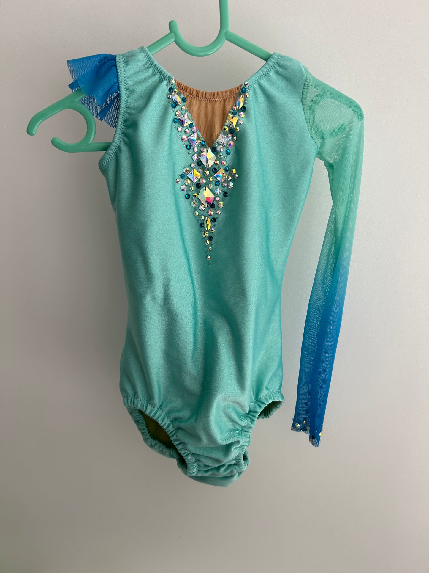 Maillot azul claro degradado ~ Talla 6