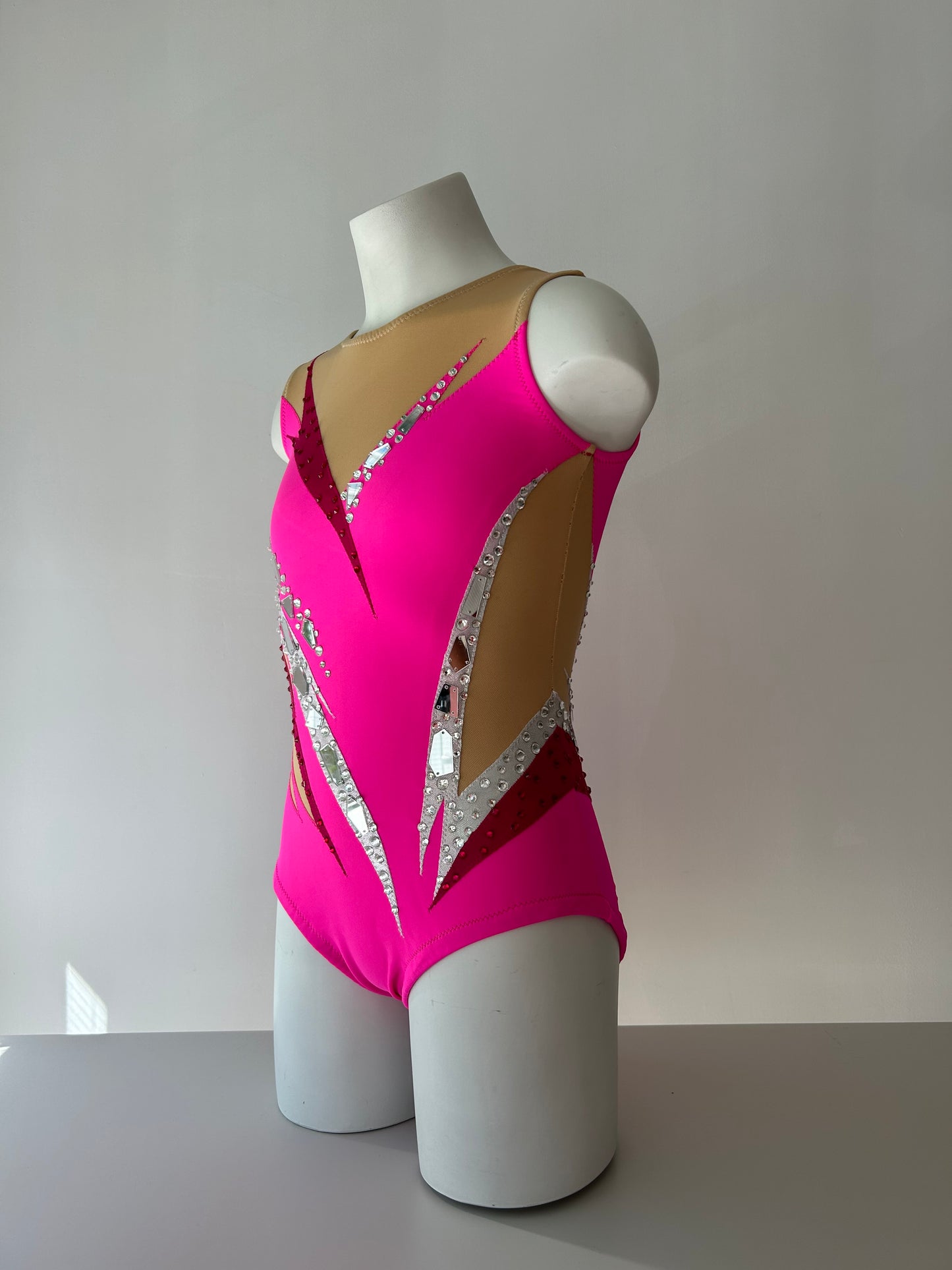 Maillot rosa fluor ~ Talla 12