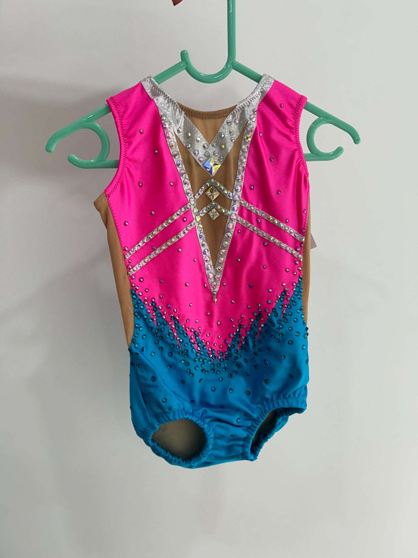 Maillot azul y rosa~ Talla 8