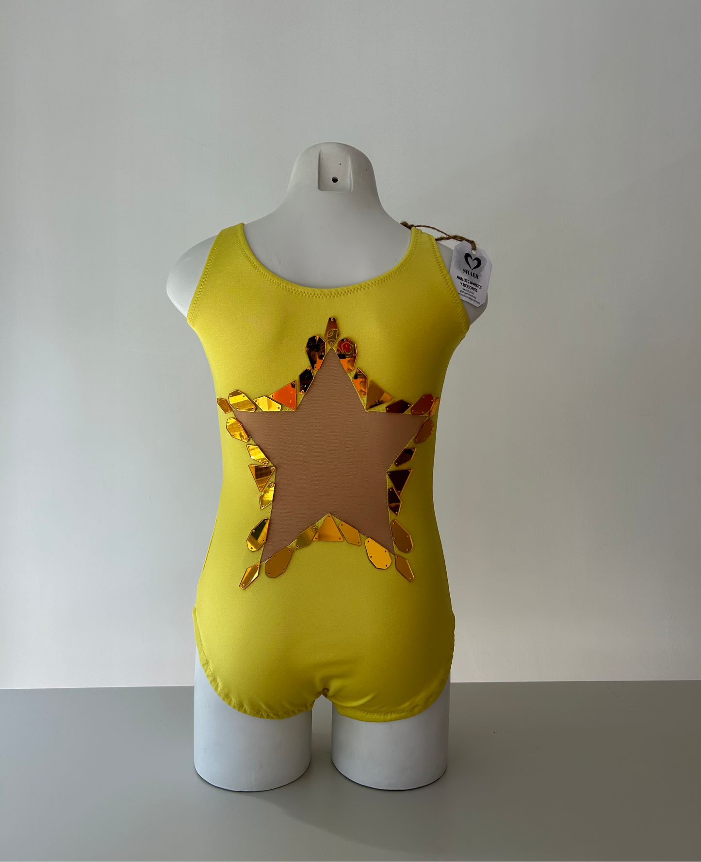 Maillot amarillo~ Talla 8