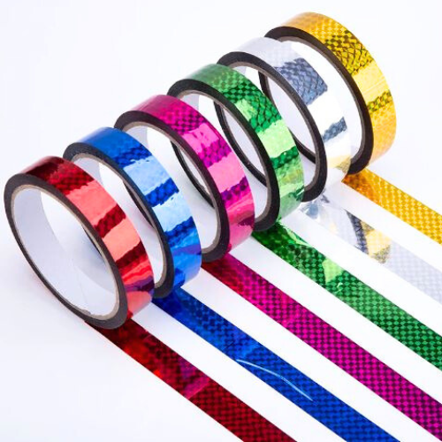 Cinta adhesiva brillo