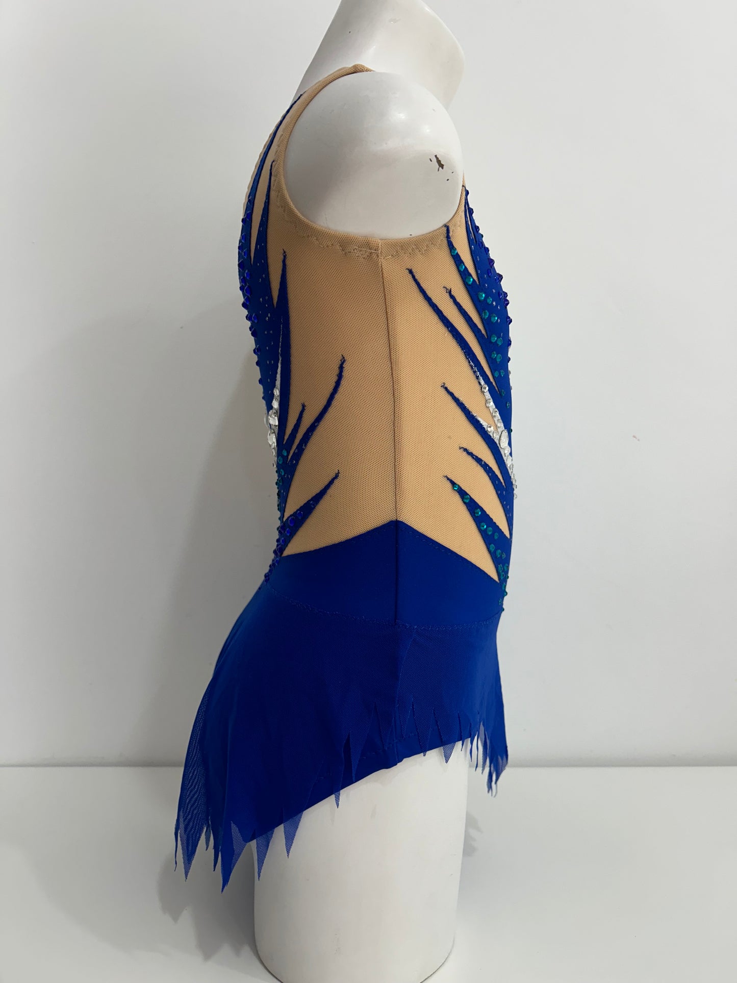 Maillot azul y plata ~ talla 10