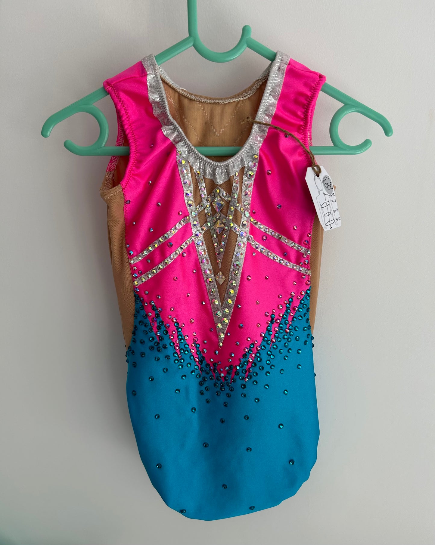 Maillot azul y rosa~ Talla 8