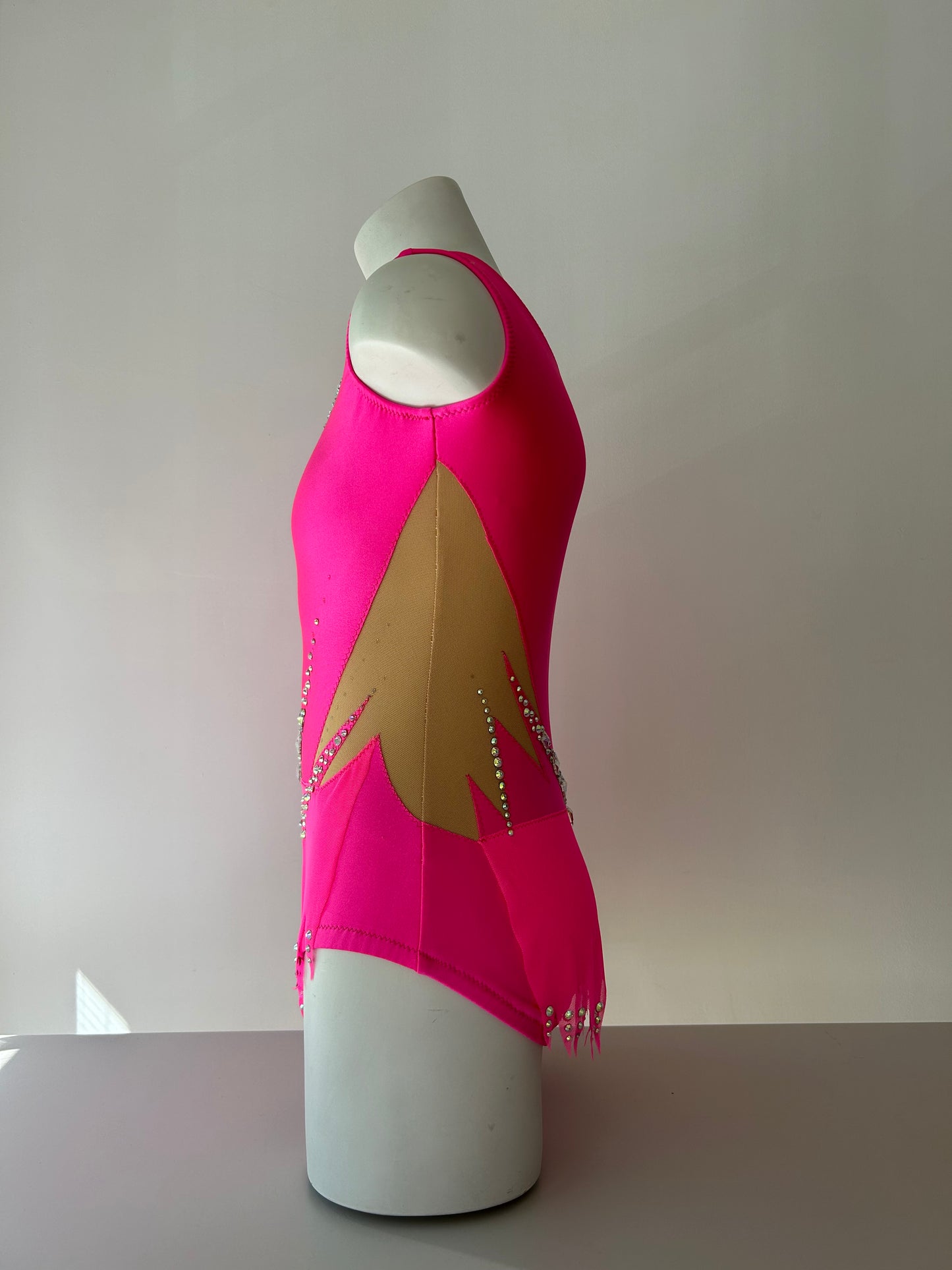 Maillot rosa flúor ~ Talla 14