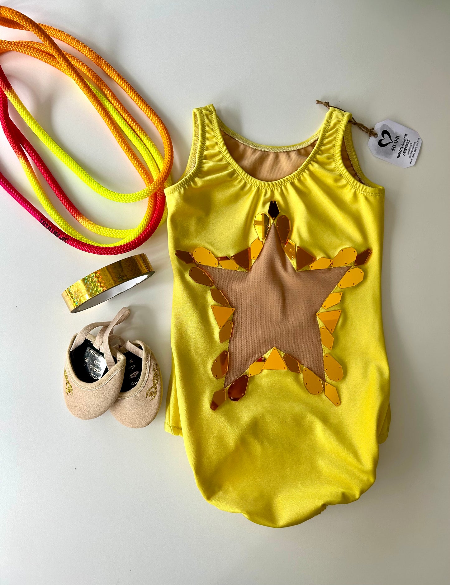 Maillot amarillo~ Talla 8