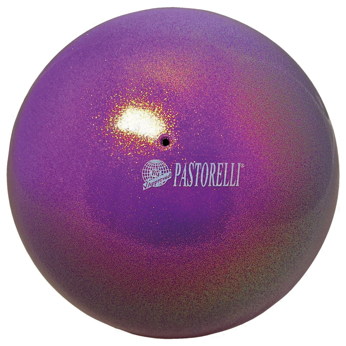 Pelota 18cm high vision glitter Pastorelli