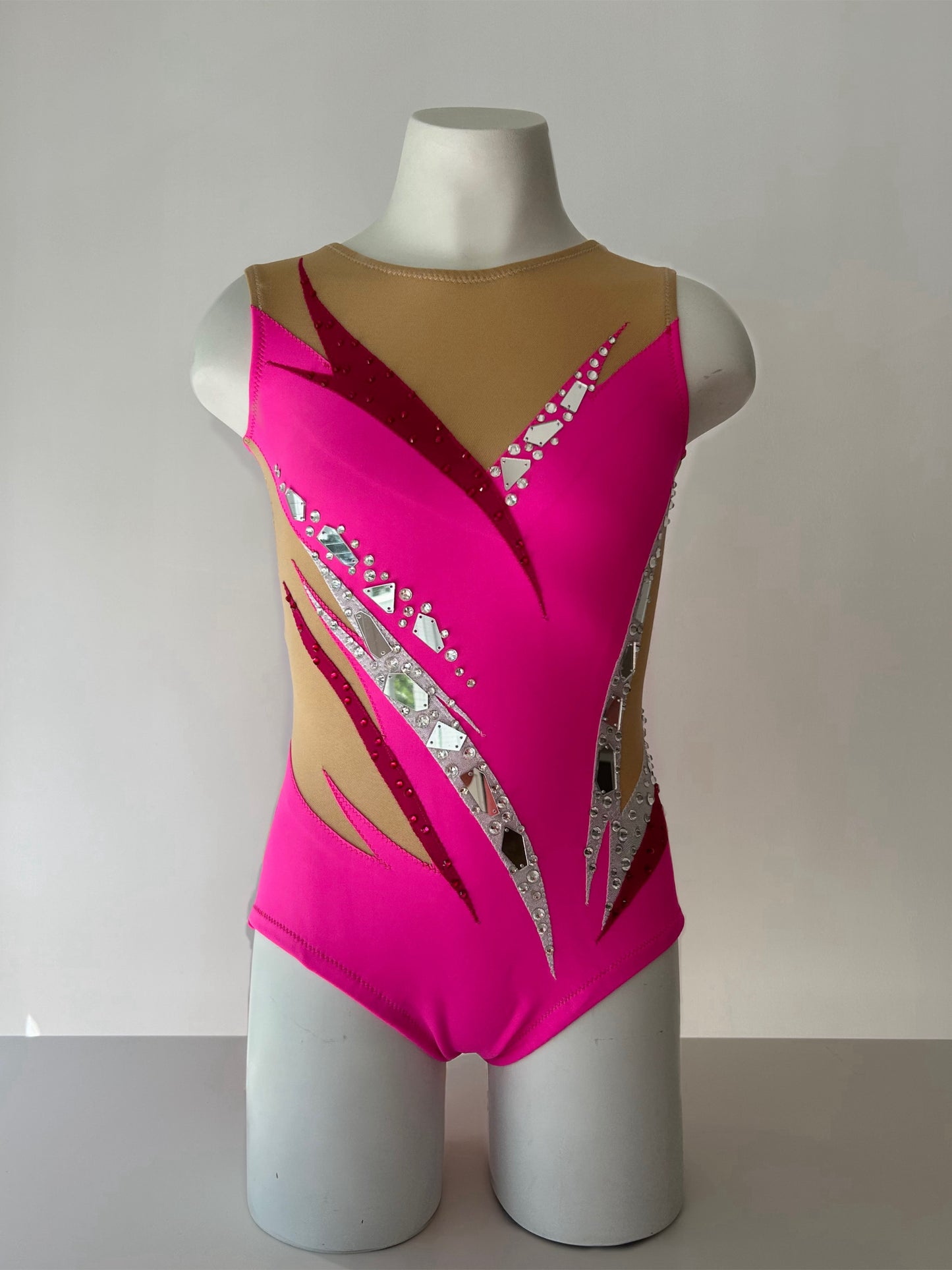 Maillot rosa fluor ~ Talla 12