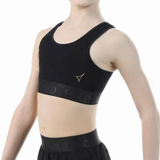 Top Solo negro para gimnasia rítmica – Shaer Maillots, aparatos y