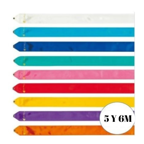 cinta de gimnasia ritmica lisa color