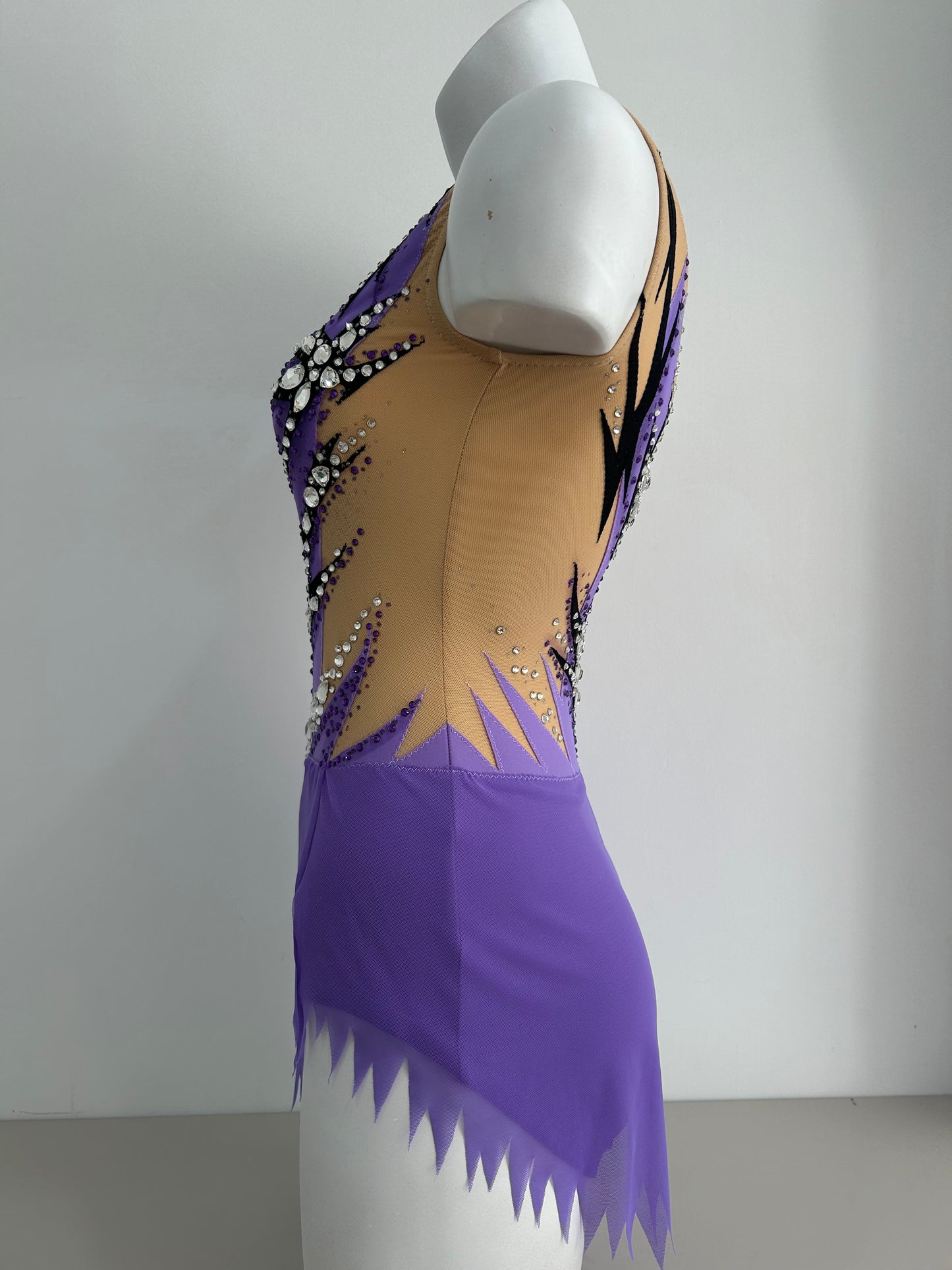 maillot competicion gimnasia ritmica competicion en venta madrid malla mallot maoit mayots gimnasta shaer tienda de gimnasia ritmica y maillots a medida en madrid españa envios elegante lila negro carne