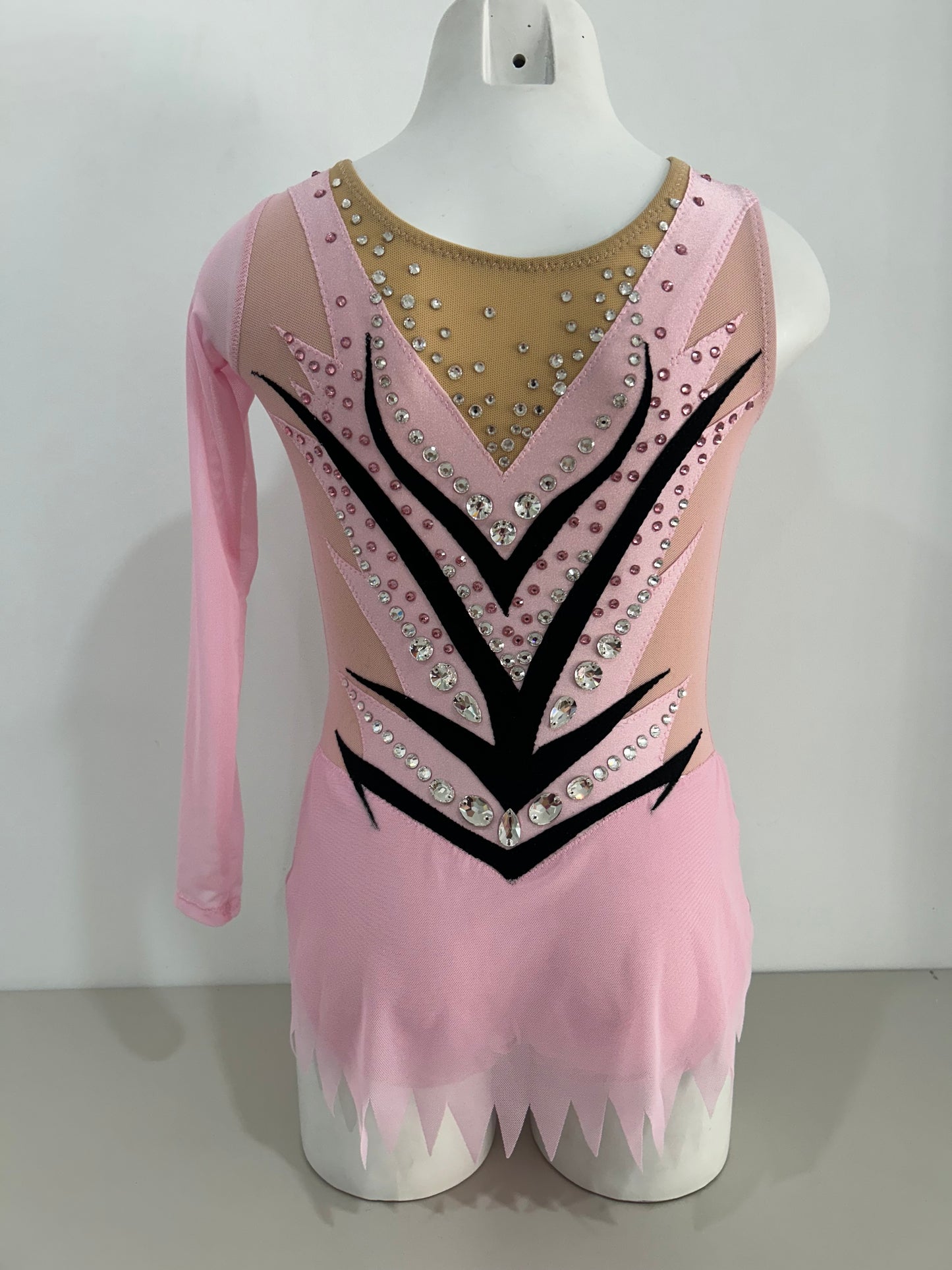 malla mallot maillots shaer tienda de gimnasia ritmica en madrid maillot rosita en venta