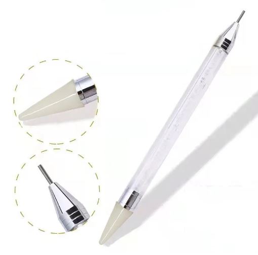 Lápiz de cera para colocación de cristales