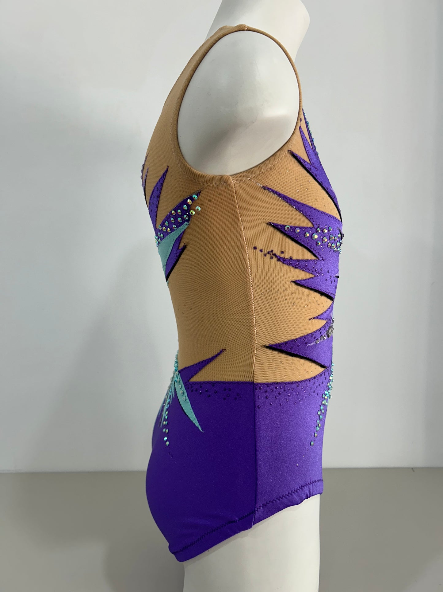 malla mallot maillots shaer tienda de gimnasia ritmica en madrid purple leotard rhythmic gymnastics