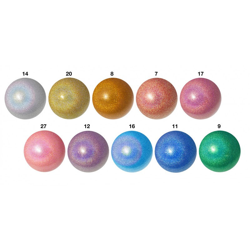 pelota de brillo de competicion e iniciacion gimnasia ritmica marca amaya shaer tienda de gimnasia ritmica en madrid españa y comprar online