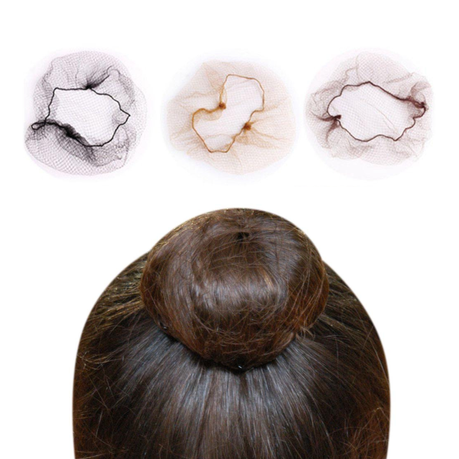 redecillas para peinado de gimnasia ritmica en color negro marron o dorado en_venta_en_shaer_tienda_en_madrid_y_online