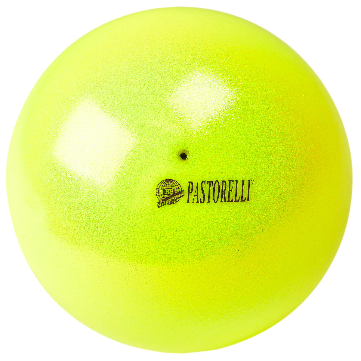 Pelota 18cm high vision glitter Pastorelli
