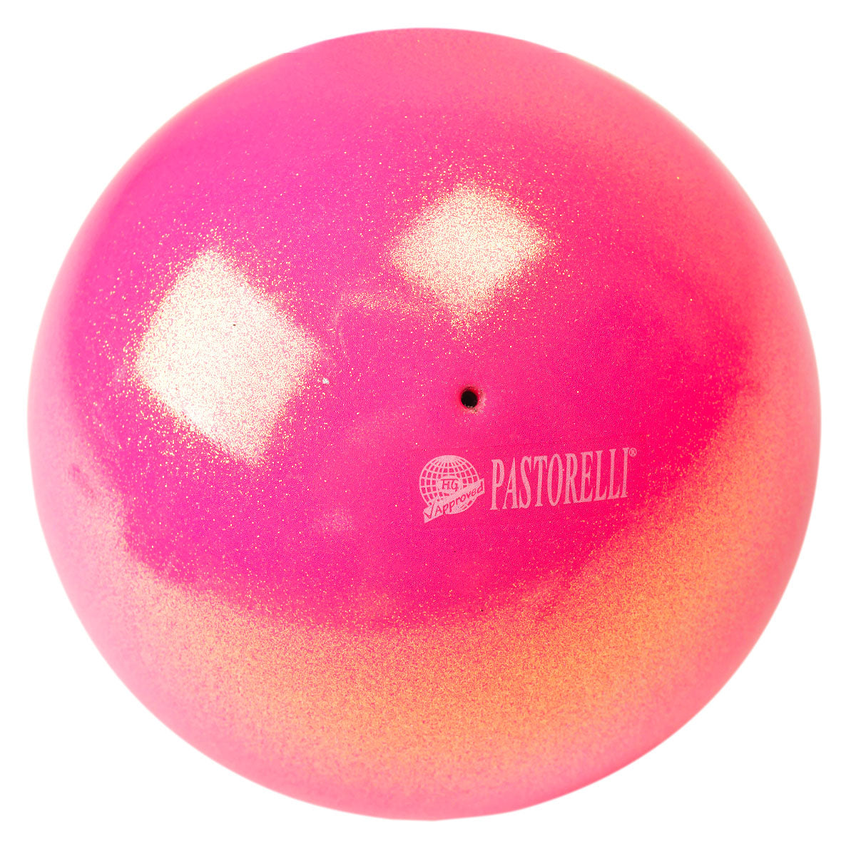 Pelota 18cm high vision glitter Pastorelli