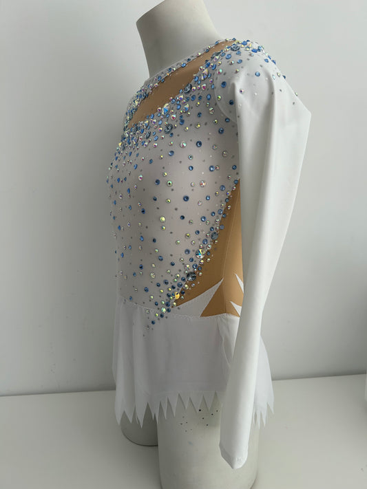 Maillot blanco ~ talla 14