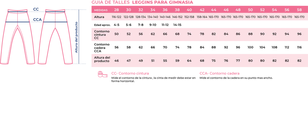 Legins negros gimnasia rítmica INDIGO