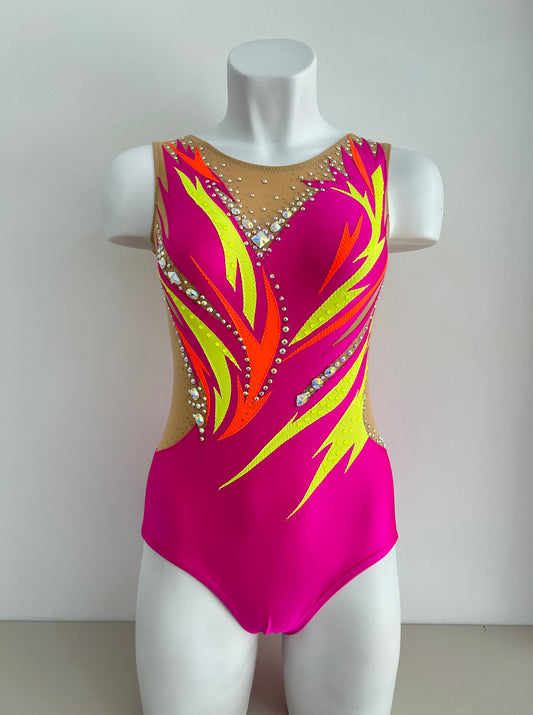 Maillot fucsia fluor ~ Talla S