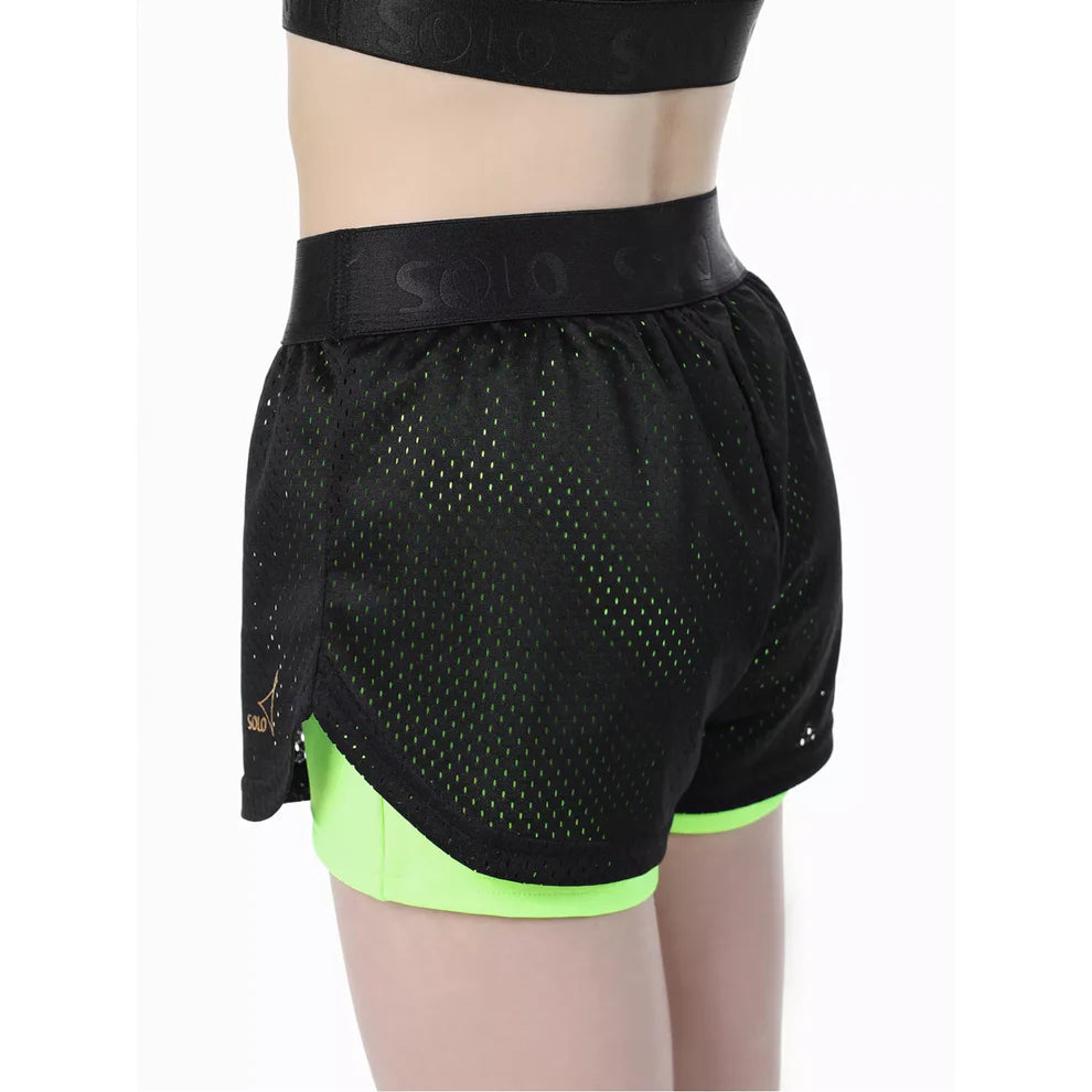 Pantalón doble capa Solo (rosa,amarillo,negro y verde)