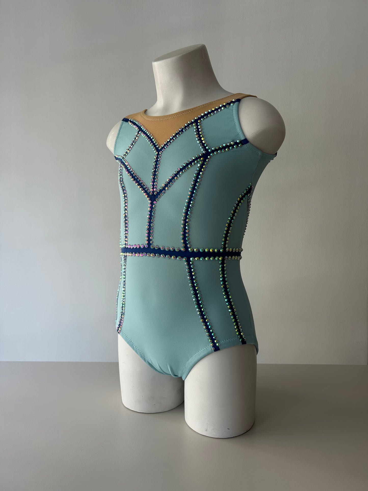 Maillot azul ~ Talla 8
