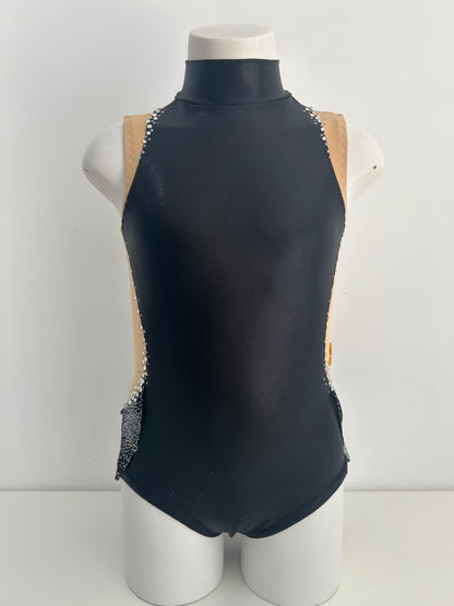 Maillot negro brillante ~ talla 10