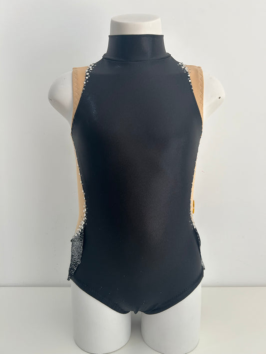 Maillot negro brillante ~ talla 10