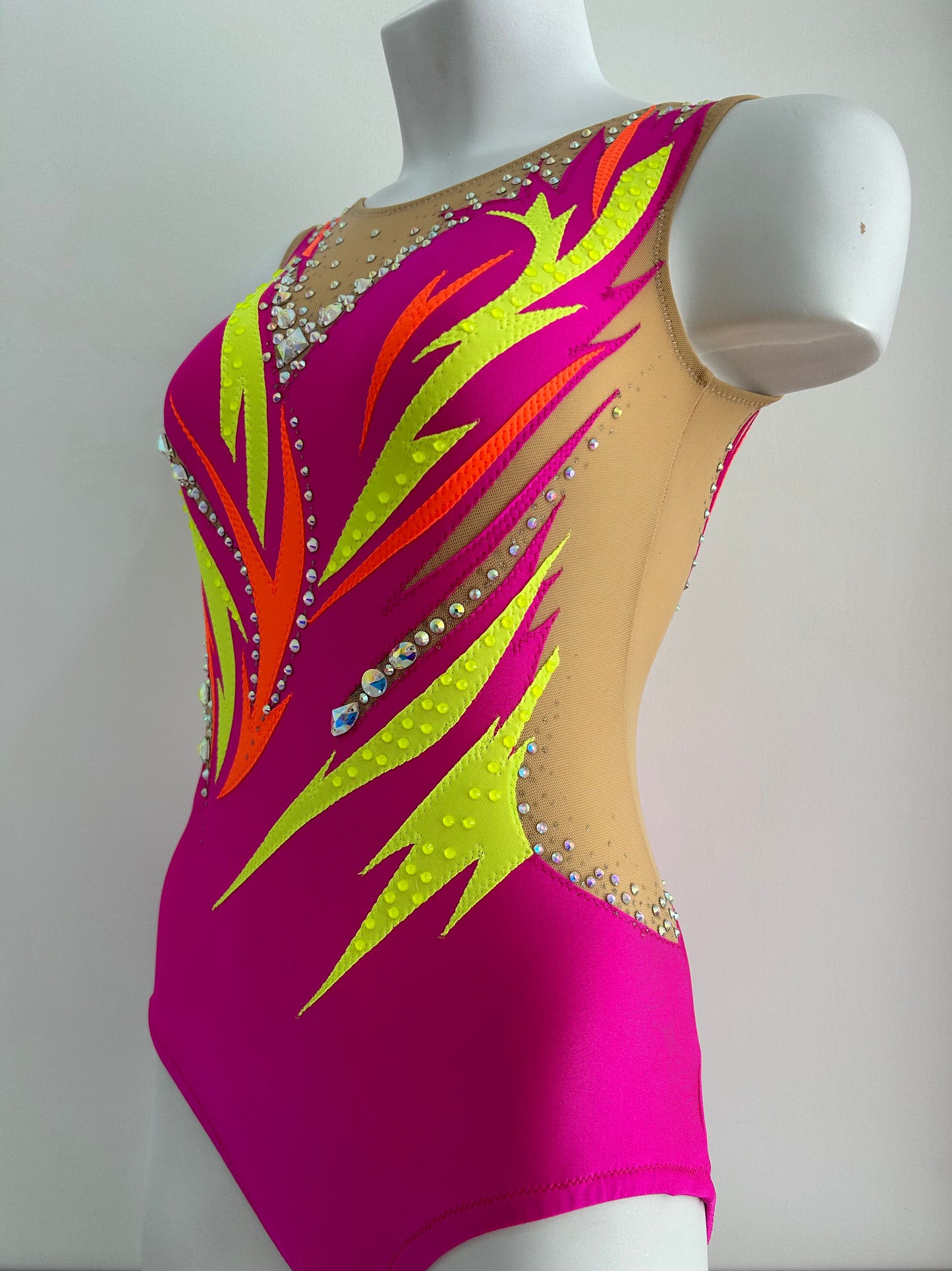 Maillot fucsia fluor ~ Talla S
