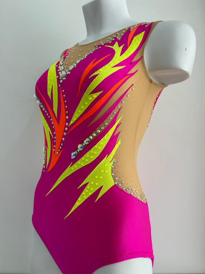 Maillot fucsia fluor ~ Talla S