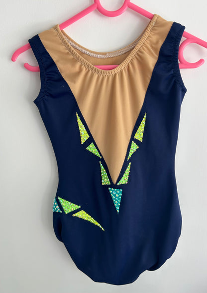Maillot azul marino ~ Talla 10