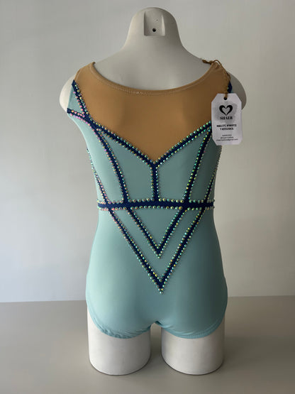 Maillot azul ~ Talla 8