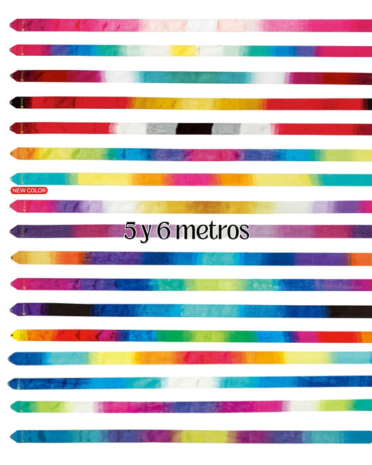 Cinta degradada 5 y 6 metros Chacott